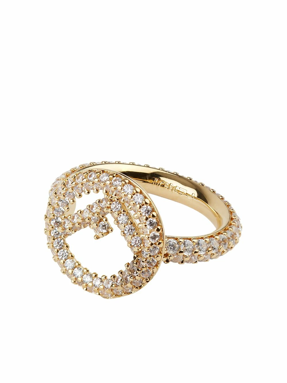 Best reviews of π F is Fendi crystal embellished ring rings of women π 2 Fendi F is Fendi crystal embellished ring
