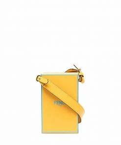 Fendi logo-print crossbody bag