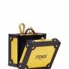 Fendi Suitcase logo-print charm