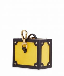 Fendi Suitcase logo-print charm