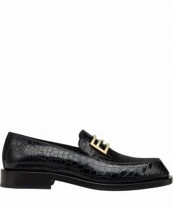 Fendi FF Baguette-motif loafers