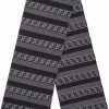 Fendi Pequin-stripe scarf