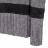 Fendi striped rollneck jumper