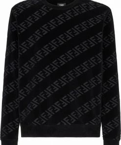 Fendi FF motif sweatshirt