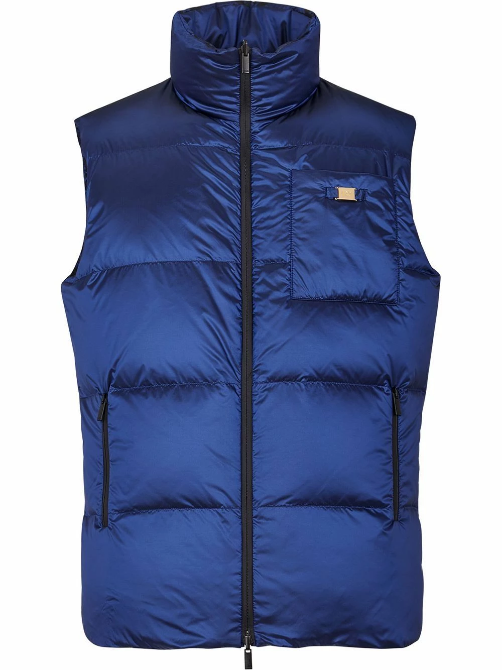 Coupon π₯ Fendi Reversible logo print padded gilet down jackets of men 𧨠3 Fendi reversible logo-print padded gilet