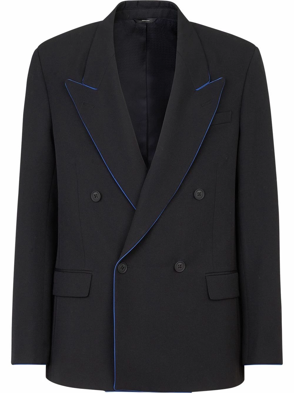 Outlet π Fendi Double breasted gabardine blazer blazers of men β 3 Fendi double-breasted gabardine blazer