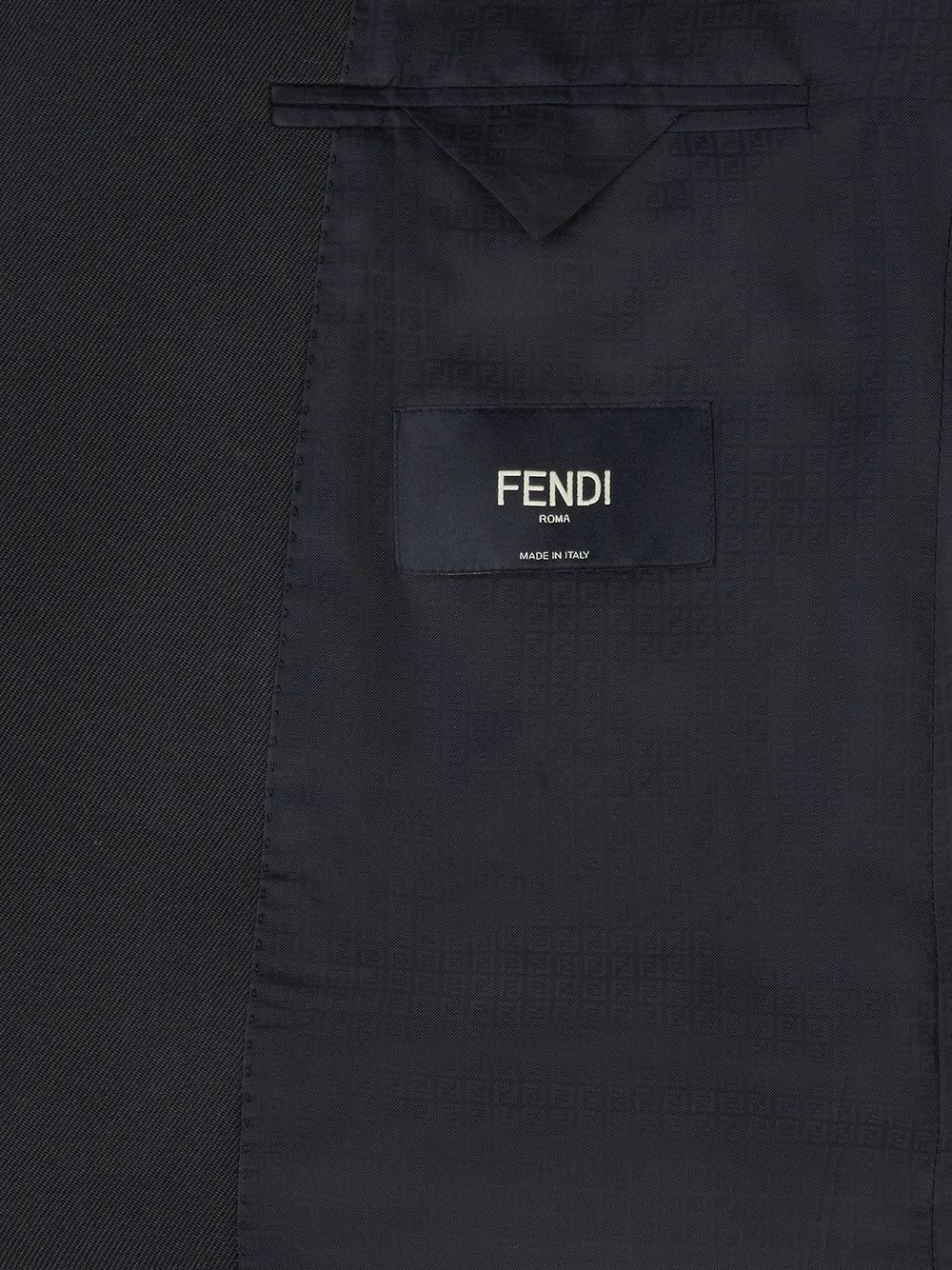 Outlet π Fendi Double breasted gabardine blazer blazers of men β 6 Fendi double-breasted gabardine blazer