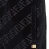 Promo π Fendi FF motif velvet track pants sweatpants of men π 7 Fendi FF-motif velvet track pants