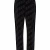Promo π Fendi FF motif velvet track pants sweatpants of men π 6 Fendi FF-motif velvet track pants