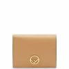 Fendi small logo-plaque wallet