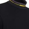 Fendi intarsia-logo high-neck jumper