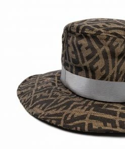 Fendi FF Vertigo-motif hat