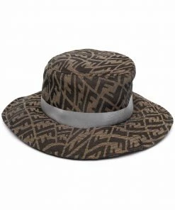Fendi FF Vertigo-motif hat