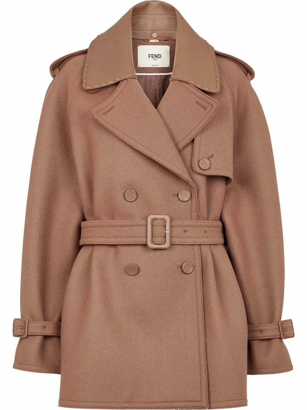 Top 10 π₯ Fendi Short trench π§₯ coat trench π§₯ coats & raincoats of women π 3 Fendi short trench coat