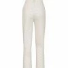 Fendi wide-waistband denim trousers