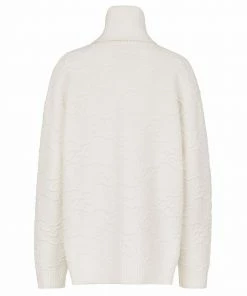 Fendi oversized roll-neck jumper