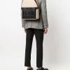 Fendi panelled logo backpack