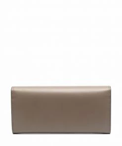 Fendi logo-debossed continental wallet