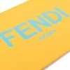 Fendi logo print clutch bag