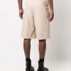 Fendi pleat-detail knee-length shorts