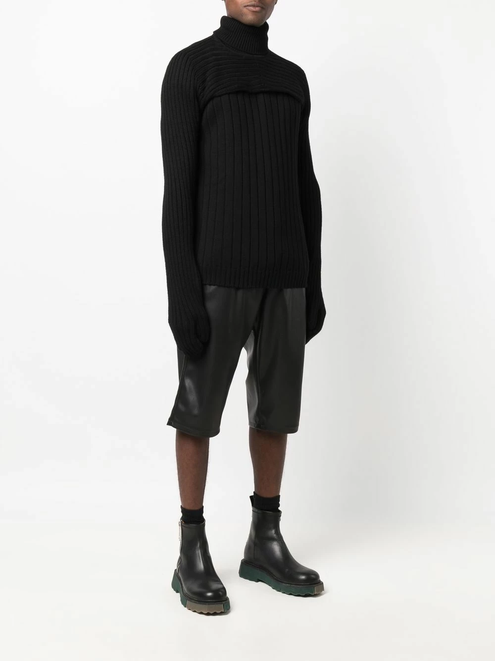 Brand new π Fendi Convertible roll neck jumper knitted sweaters of men π 5 Fendi convertible roll-neck jumper