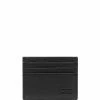 Fendi FF textured-leather cardholder