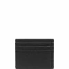 Promo π― Fendi FF textured leather cardholder wallets & billfolds of men βοΈ 6 Fendi FF textured-leather cardholder