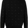 Fendi FF-embroidery crew-neck sweatshirt