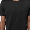 Fendi logo-embroidered polka-dot T-shirt