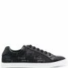 Fendi monogram-pattern lace-up sneakers