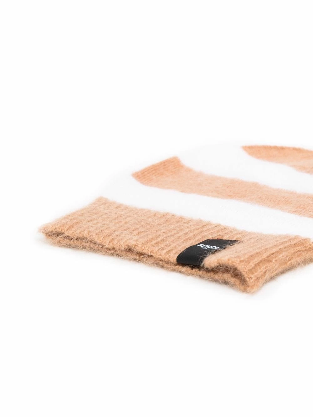 Outlet π Fendi Stripe pattern beanie hat hats of men π 4 Fendi stripe pattern beanie hat