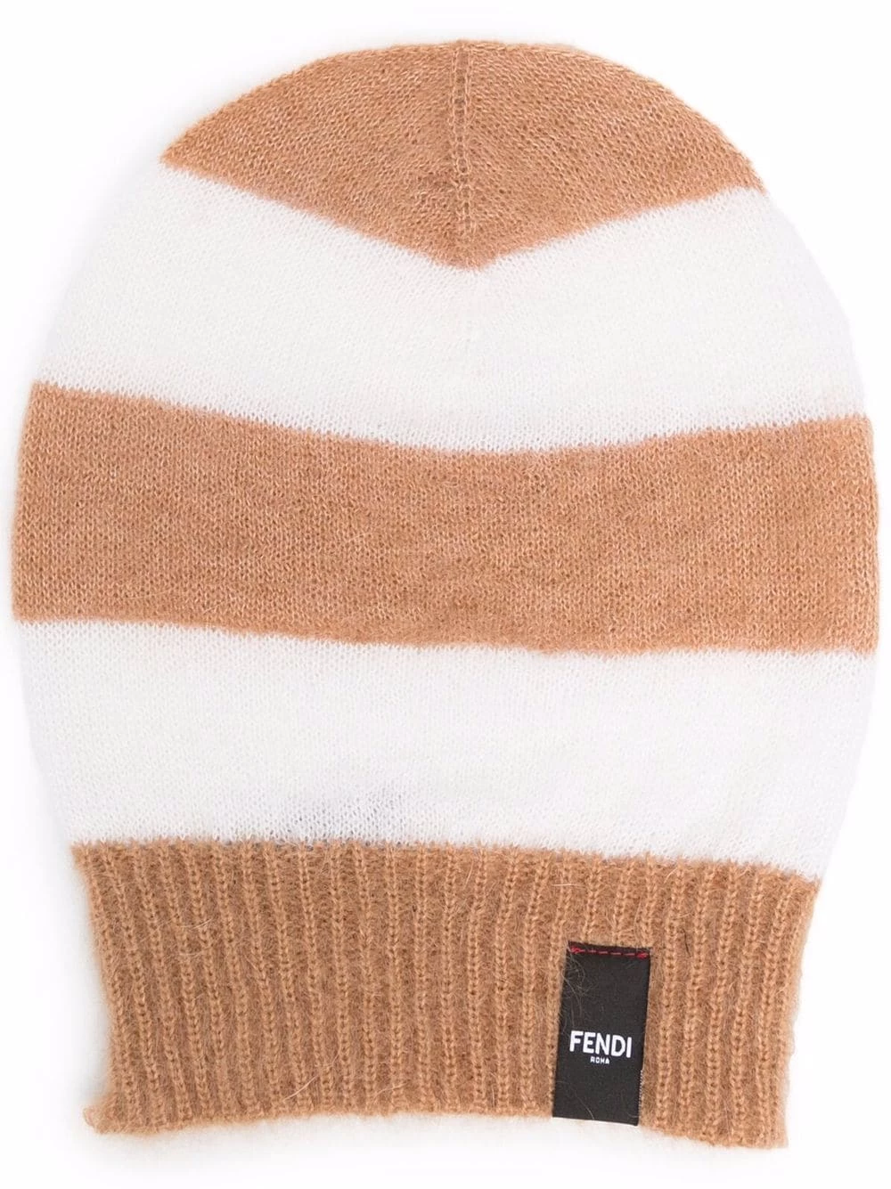 Outlet π Fendi Stripe pattern beanie hat hats of men π 3 Fendi stripe pattern beanie hat