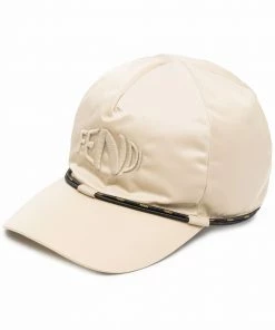 Fendi logo-embroidered cap