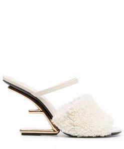 Fendi Fendi First shearling sandals
