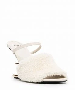 Fendi Fendi First shearling sandals