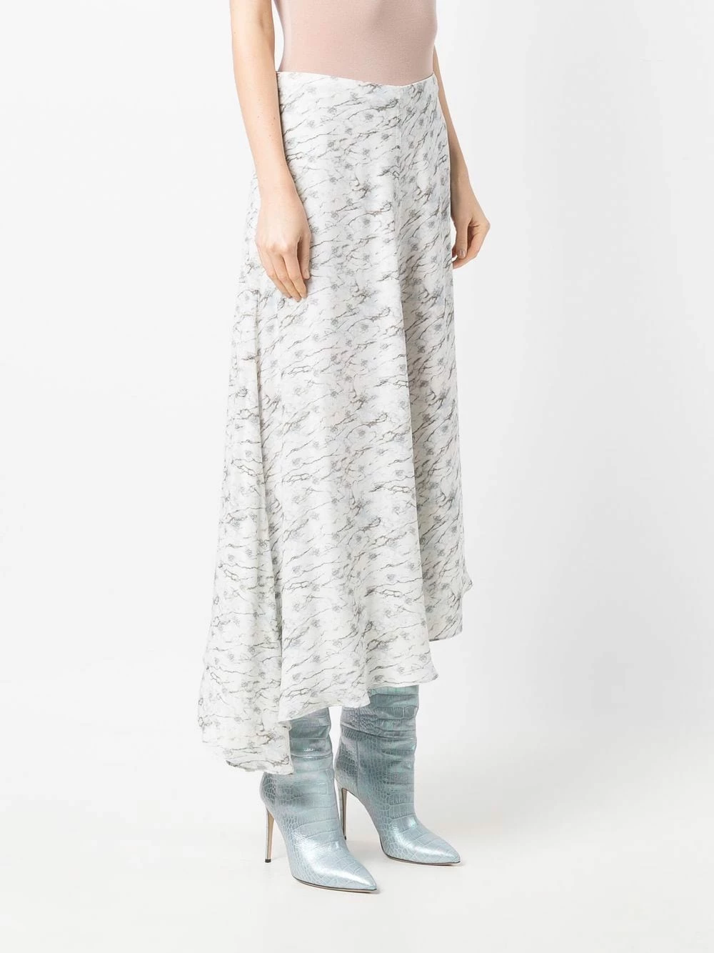 Best deal β€οΈ Fendi Abstract pattern asymmetric hem π skirt asymmetric & draped π skirts of women β 5 Fendi abstract-pattern asymmetric-hem skirt