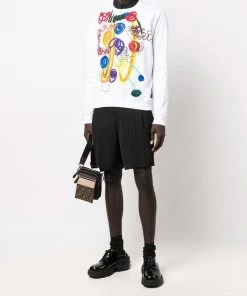Fendi scribble-print sweatshirt