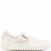 Fendi FF Karligraphy slip-on sneakers