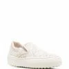 Fendi FF Karligraphy slip-on sneakers