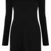 Fendi off-the-shoulder long-sleeve dress