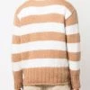 Fendi striped roll-neck jumper