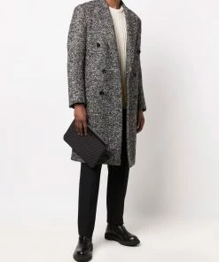 Fendi FF-pattern clutch bag