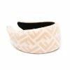 Fendi FF logo-print headband