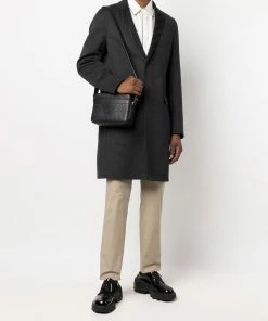 Fendi logo-print trimmed shirt