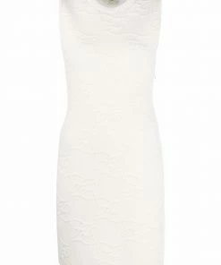 Fendi cloqué knitted minidress