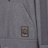 Fendi logo-patch hoodie