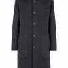 Fendi Montgomery buttoned coat