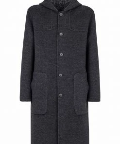 Fendi Montgomery buttoned coat