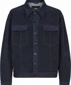 Fendi FF-motif shirt jacket