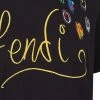 Fendi logo-embroidered T-shirt